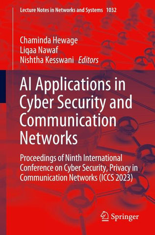 AI Applications in Cyber Security and Communication Networks