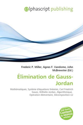 Élimination de Gauss-Jordan