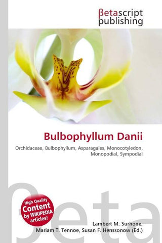 Bulbophyllum Danii