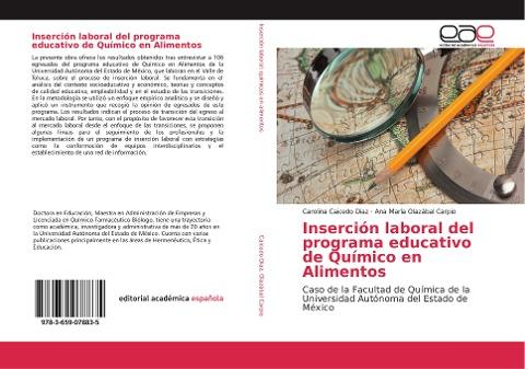 Inserción laboral del programa educativo de Químico en Alimentos