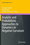 Analytic and Probabilistic Approaches to Dynamics in Negative Curvature