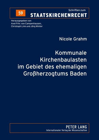 Kommunale Kirchenbaulasten im Gebiet des ehemaligen Großherzogtums Baden