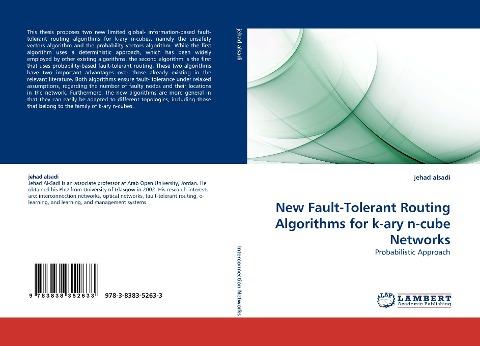 New Fault-Tolerant Routing Algorithms for k-ary n-cube Networks