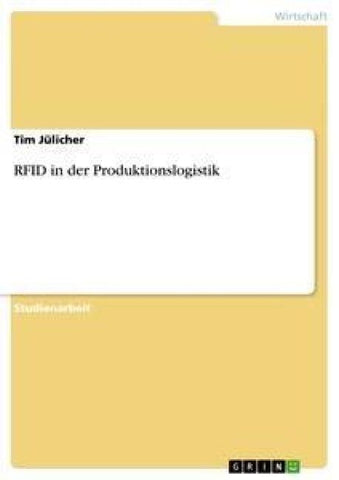 RFID in der Produktionslogistik