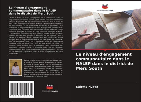 Le niveau d'engagement communautaire dans le NALEP dans le district de Meru South
