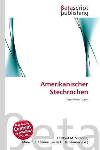 Amerikanischer Stechrochen