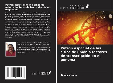 Patrón espacial de los sitios de unión a factores de transcripción en el genoma