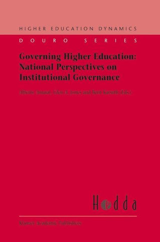 Governing Higher Education: National Perspectives on Institutional Governance