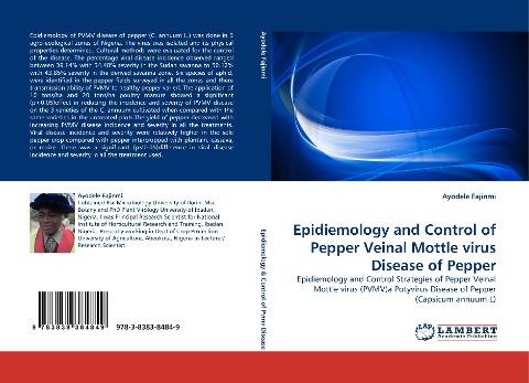 Epidiemology and Control of Pepper Veinal Mottle virus Disease of Pepper