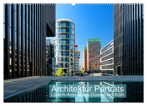 Architektur Porträts (Wandkalender 2026 DIN A2 quer), CALVENDO Monatskalender