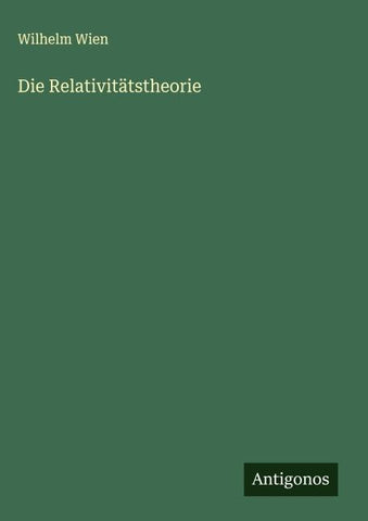 Die Relativitätstheorie