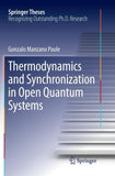 Thermodynamics and Synchronization in Open Quantum Systems