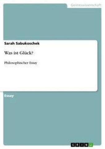 Was ist Glück?