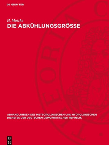 Die Abkühlungsgrösse