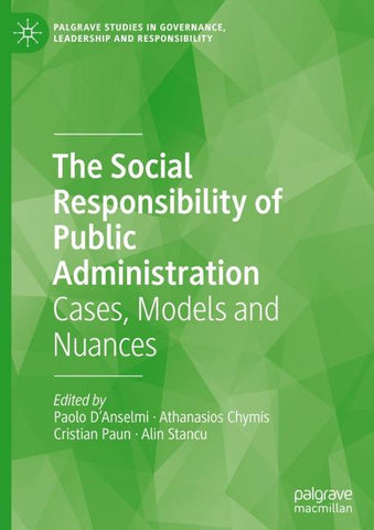 The Social Responsibility of Public Administration