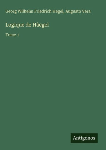 Logique de Hâegel