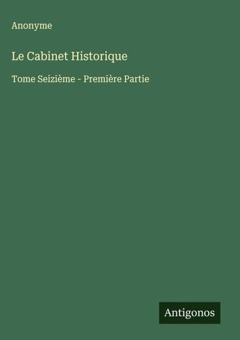 Le Cabinet Historique