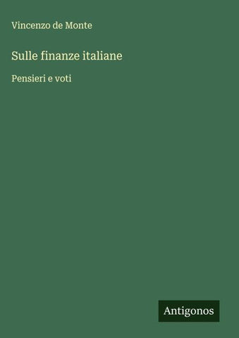 Sulle finanze italiane