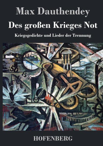 Des großen Krieges Not