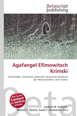 Agafangel Efimowitsch Krimski