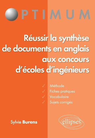 Réussir la synthèse de documents en anglais aux concours d'écoles d'ingénieur