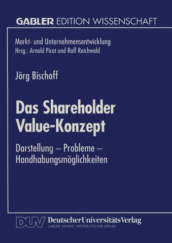 Das Shareholder Value-Konzept
