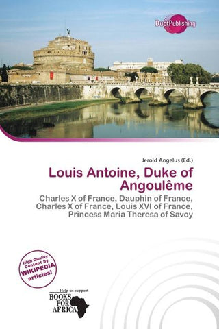 Louis Antoine, Duke of Angoulême