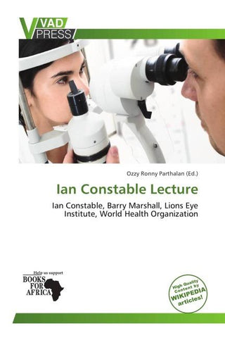 Ian Constable Lecture