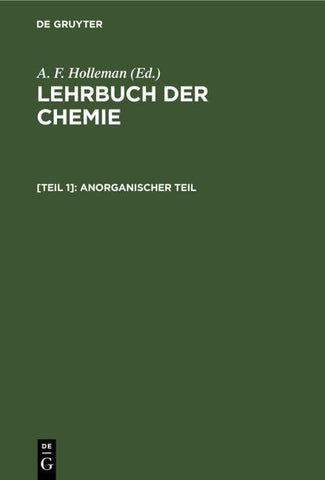 Lehrbuch der Chemie / Anorganischer Teil