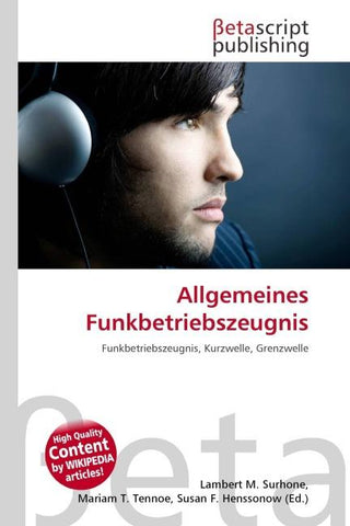 Allgemeines Funkbetriebszeugnis