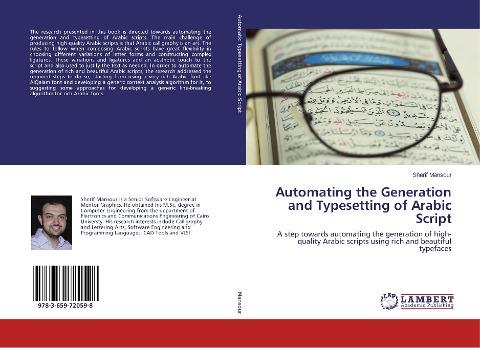 Automating the Generation and Typesetting of Arabic Script