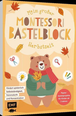 Mein großer Montessori-Bastelblock – Herbstzeit