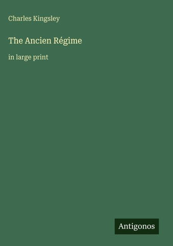 The Ancien Régime