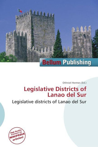 Legislative Districts of Lanao del Sur