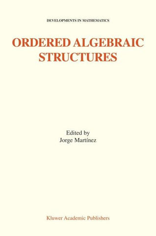 Ordered Algebraic Structures