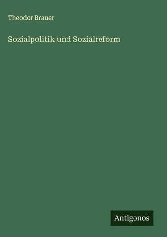 Sozialpolitik und Sozialreform