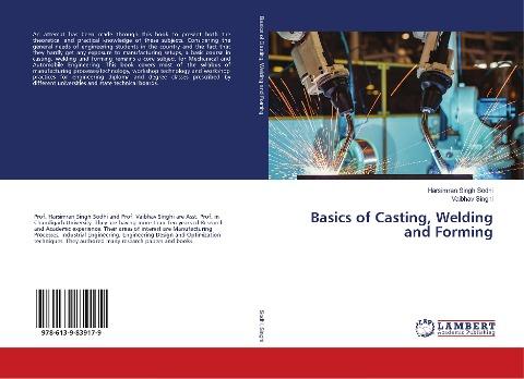Basics of Casting, Welding and Forming