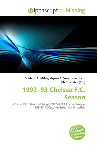 1992-93 Chelsea F.C. Season