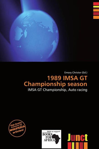 1989 IMSA GT Championship season