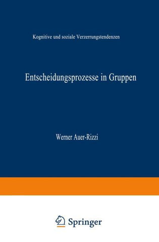 Entscheidungsprozesse in Gruppen