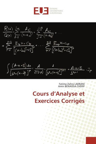 Cours d'Analyse et Exercices Corrigés