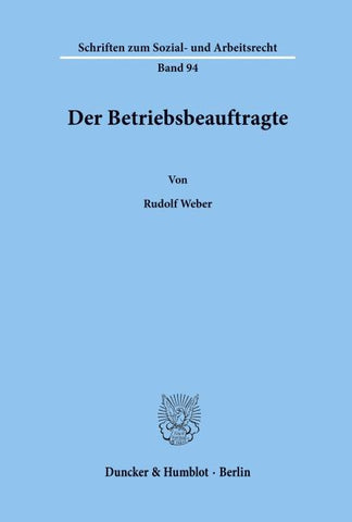 Der Betriebsbeauftragte.