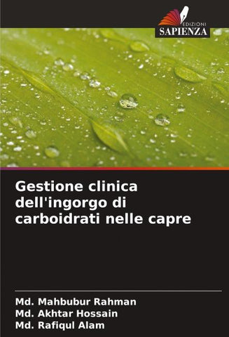Gestione clinica dell'ingorgo di carboidrati nelle capre