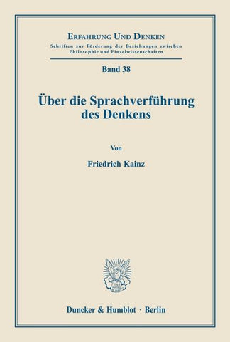 Über die Sprachverführung des Denkens.