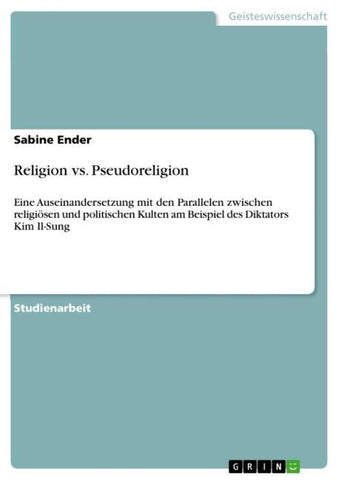 Religion vs. Pseudoreligion