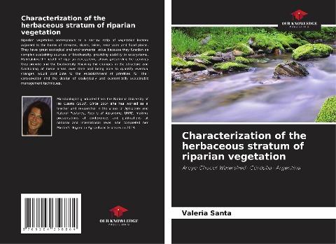 Characterization of the herbaceous stratum of riparian vegetation