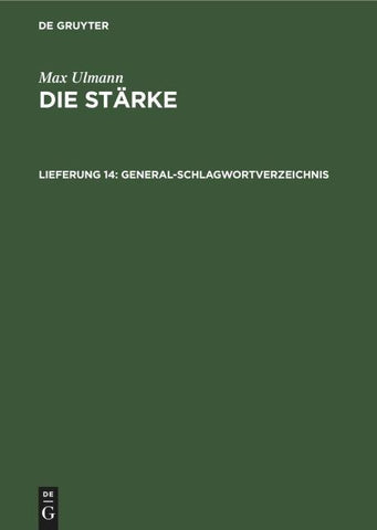 General-Schlagwortverzeichnis