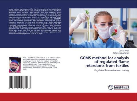 GCMS method for analysis of regulated flame retardants from textiles