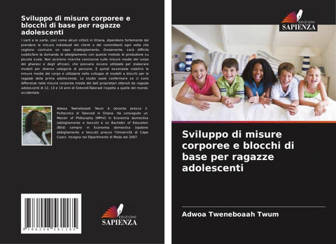 Sviluppo di misure corporee e blocchi di base per ragazze adolescenti