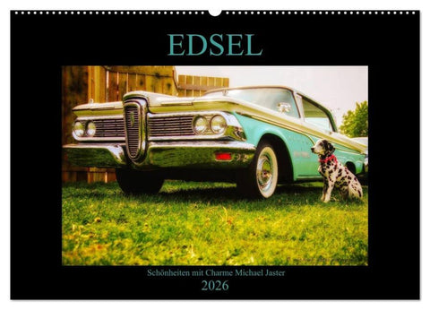 Edsel Schönheiten mit Charme (Wandkalender 2026 DIN A2 quer), CALVENDO Monatskalender